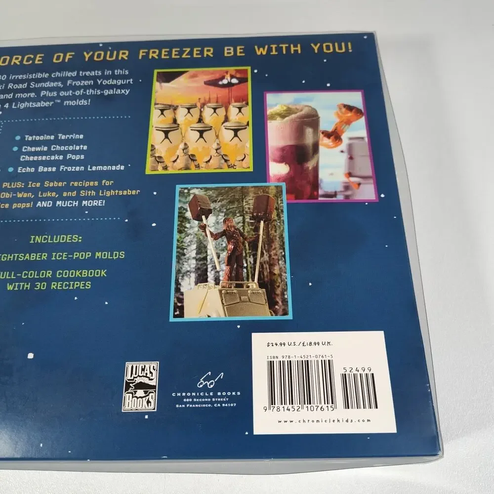 Star Wars Cookbook w/ Ice Sabers Using the Force of Your Freezer‎ 30 Recipes